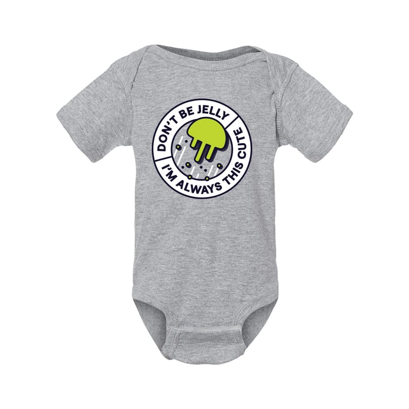 Don't Be Jelly Onesie | Anchor Gray