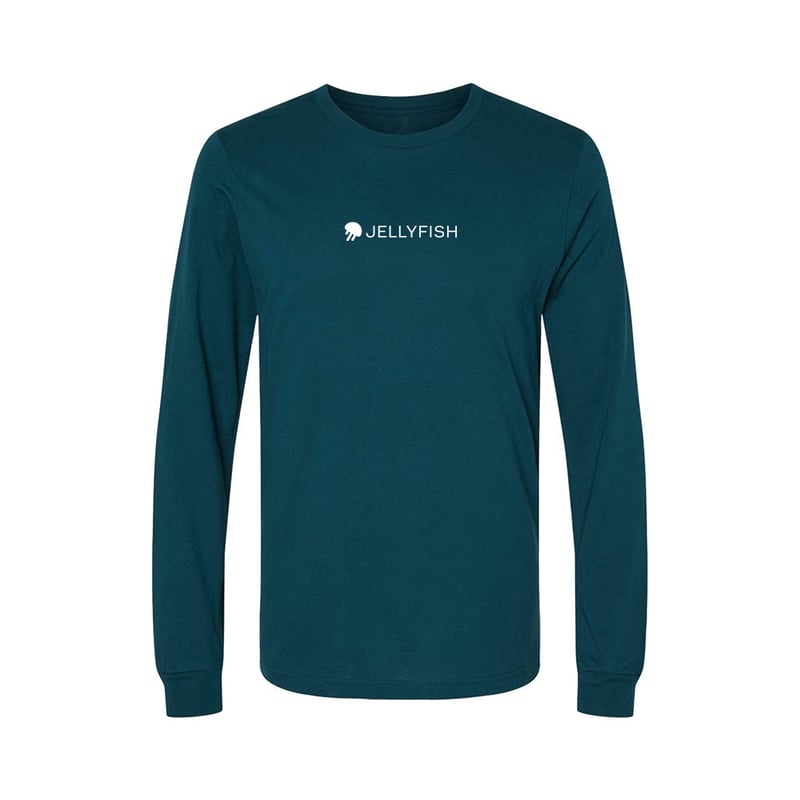 Classic Jellyfish Long Sleeve Tee | Seafoam Aqua