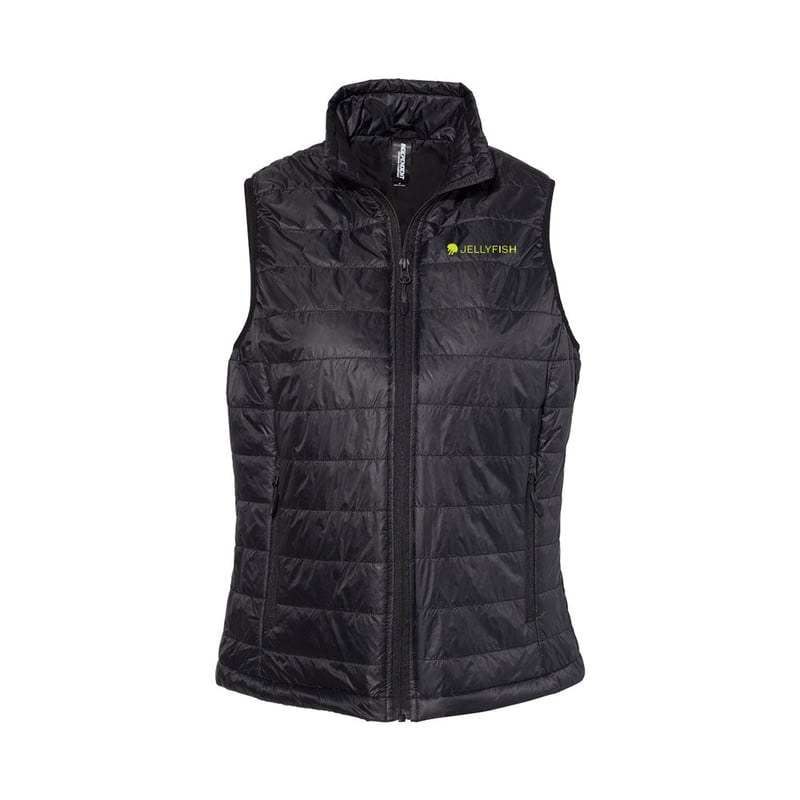 Women's Puffer Vest | Buoy Black
